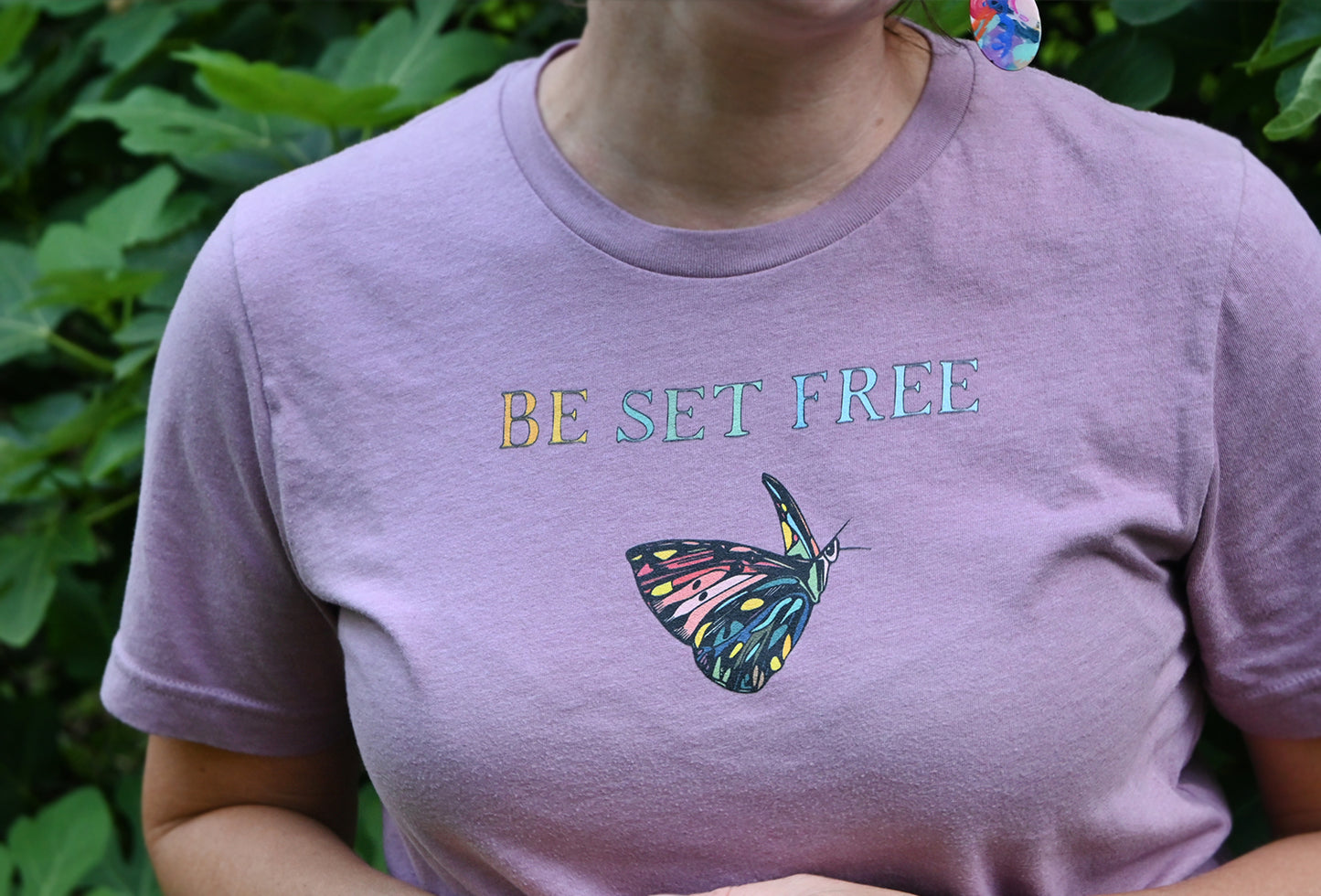 BE SET FREE Unisex t-shirt