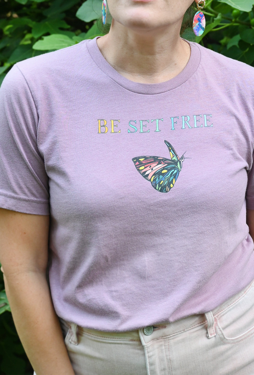 BE SET FREE Unisex t-shirt