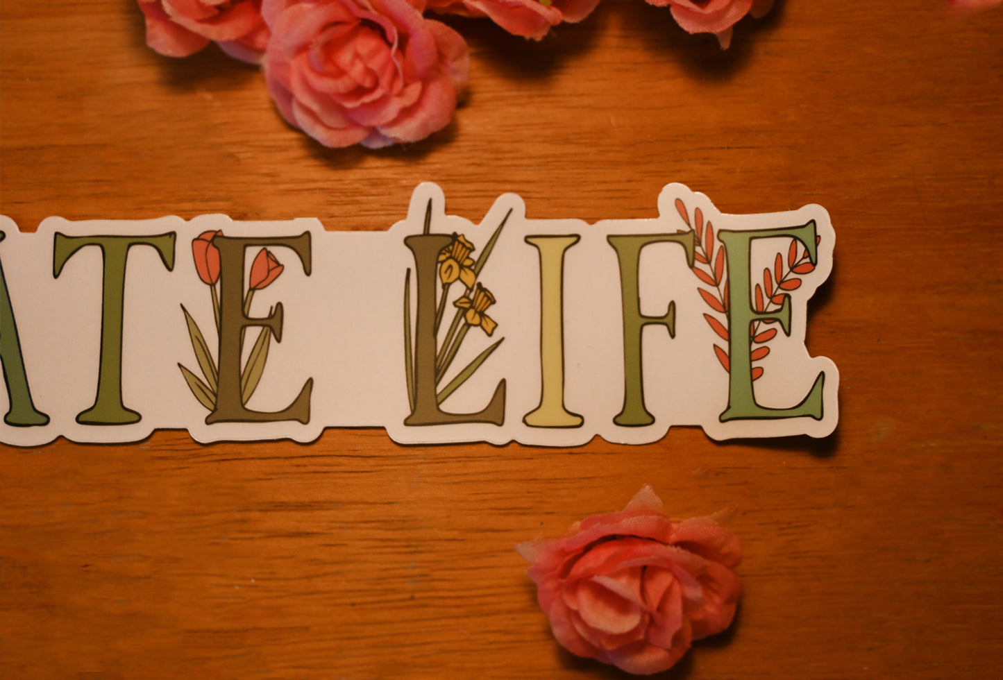 CULTIVATE LIFE Clear Vinyl Stickers