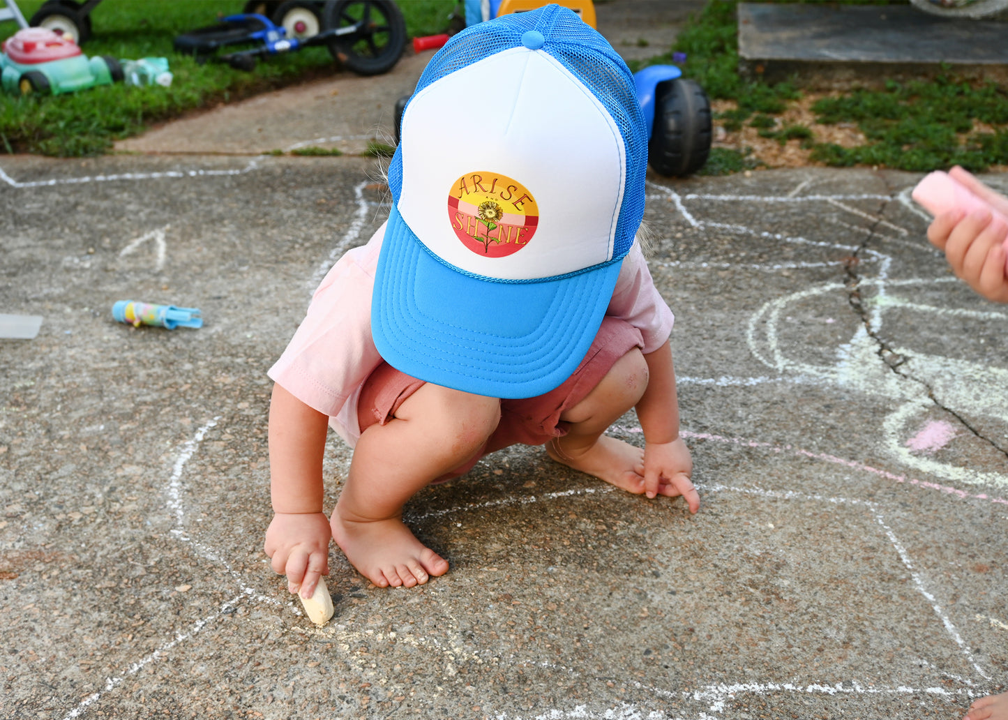 ARISE, SHINE Foam trucker hat