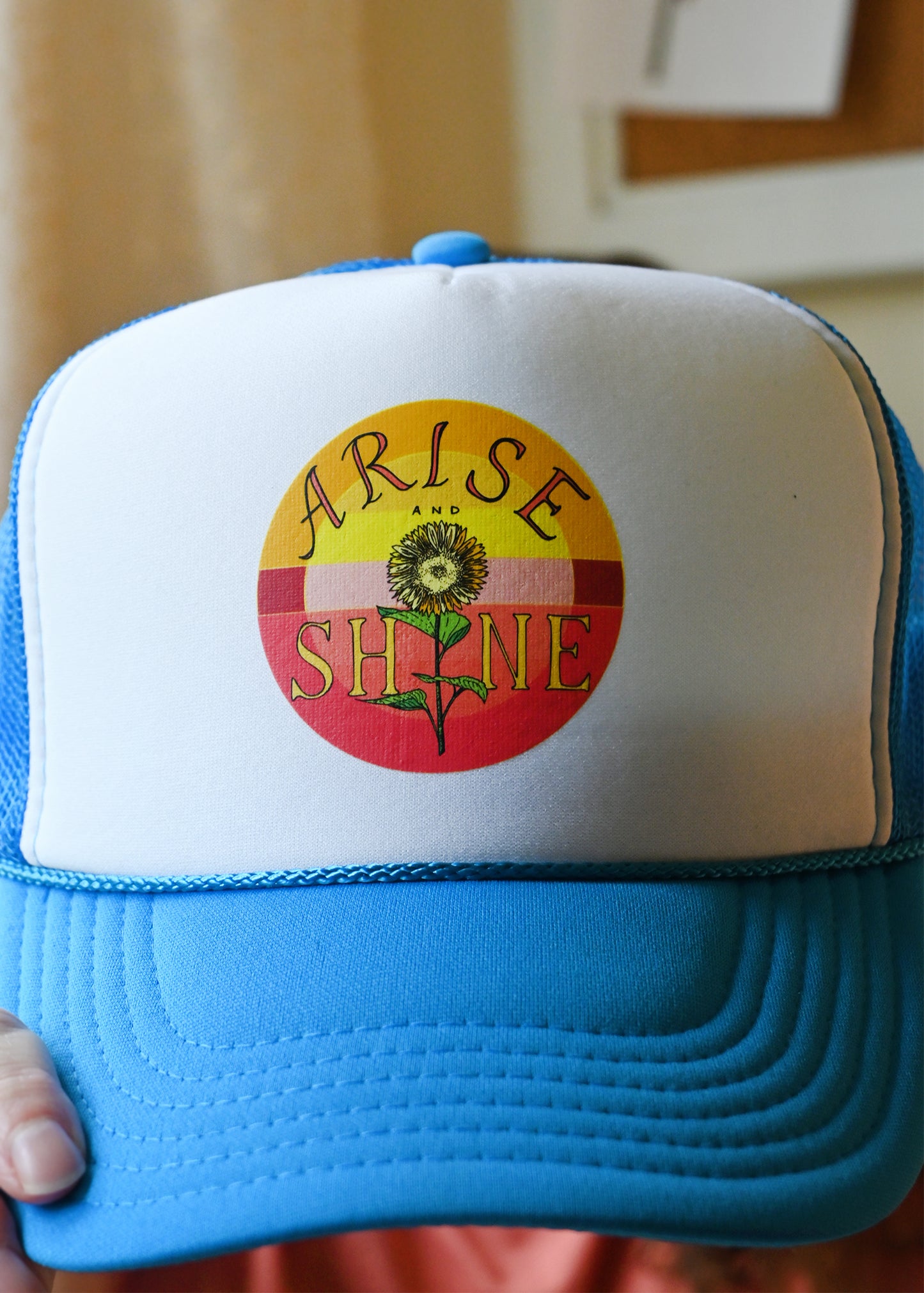 ARISE, SHINE Foam trucker hat