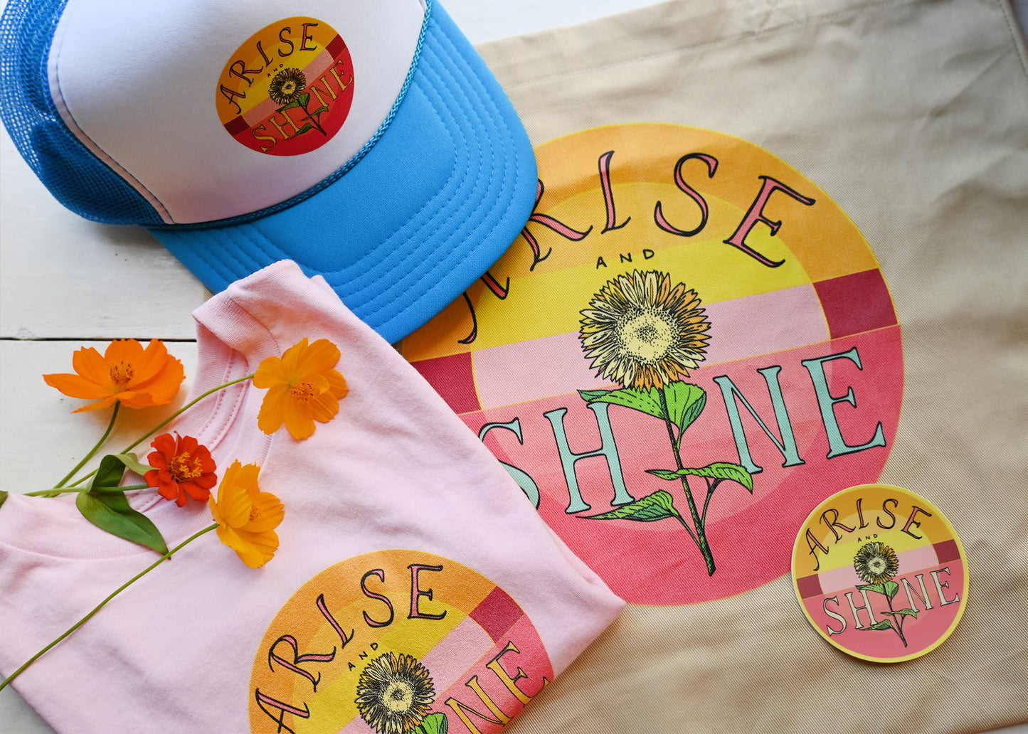 ARISE and SHINE Toddler Short Sleeve Tee