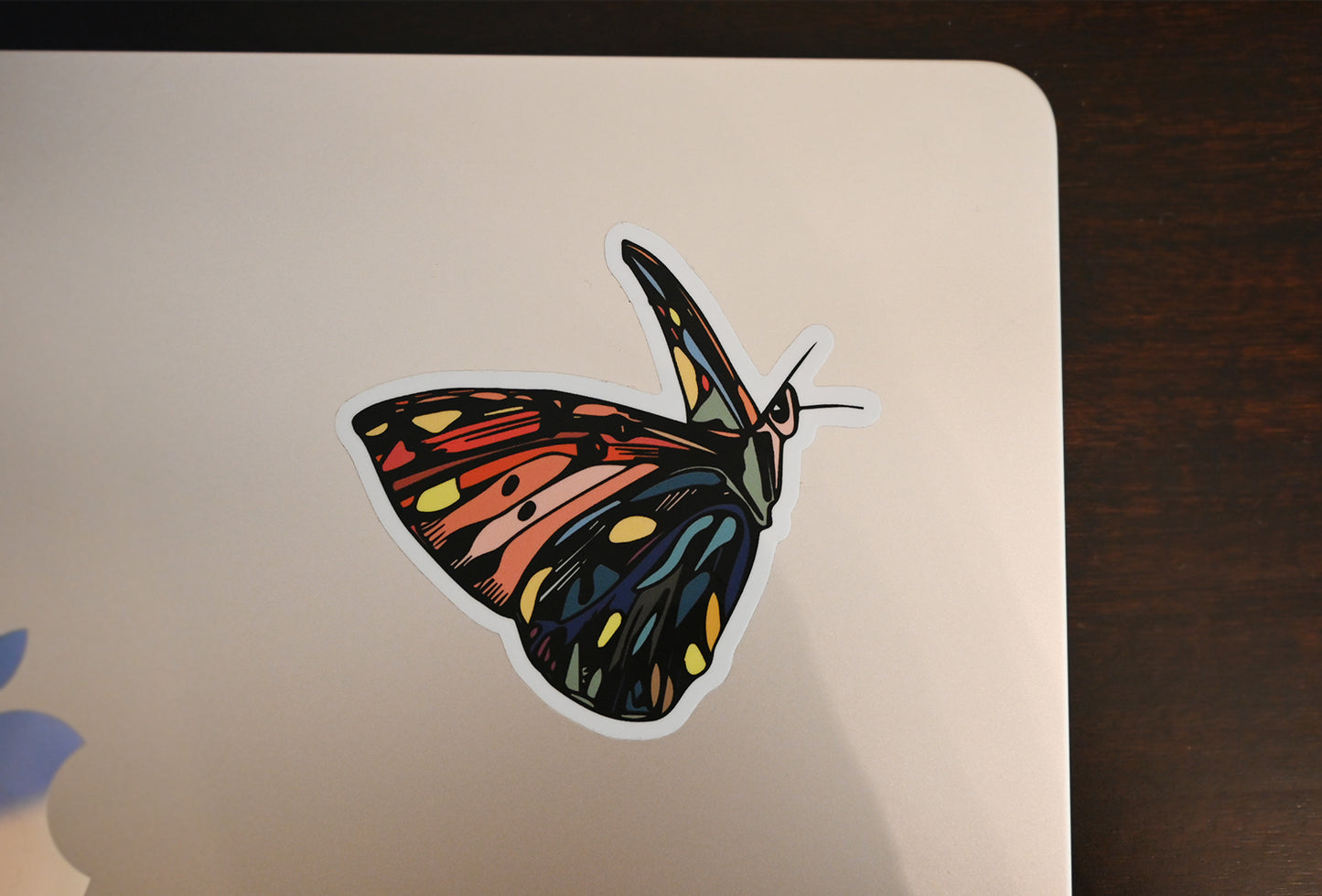 BE SET FREE Butterfly Sticker 3"