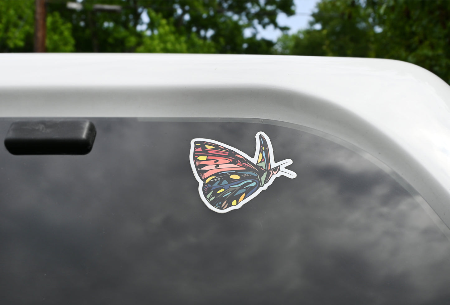 BE SET FREE Butterfly Sticker 3"