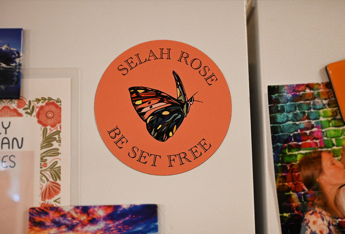 SELAH ROSE 4" Magnet
