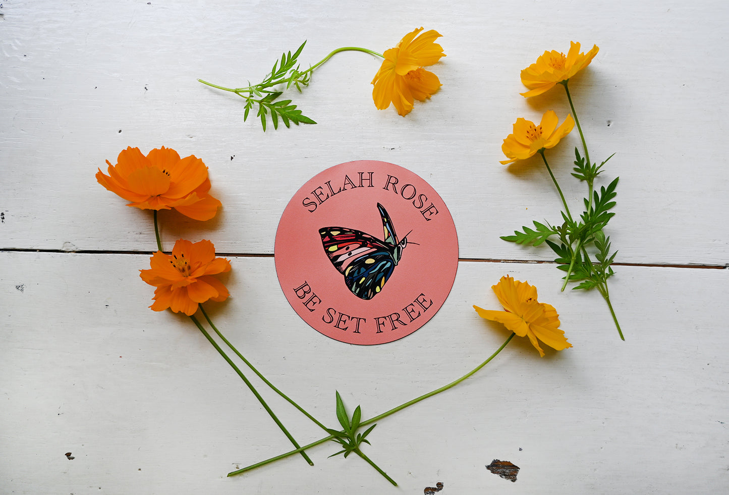SELAH ROSE 4" Magnet