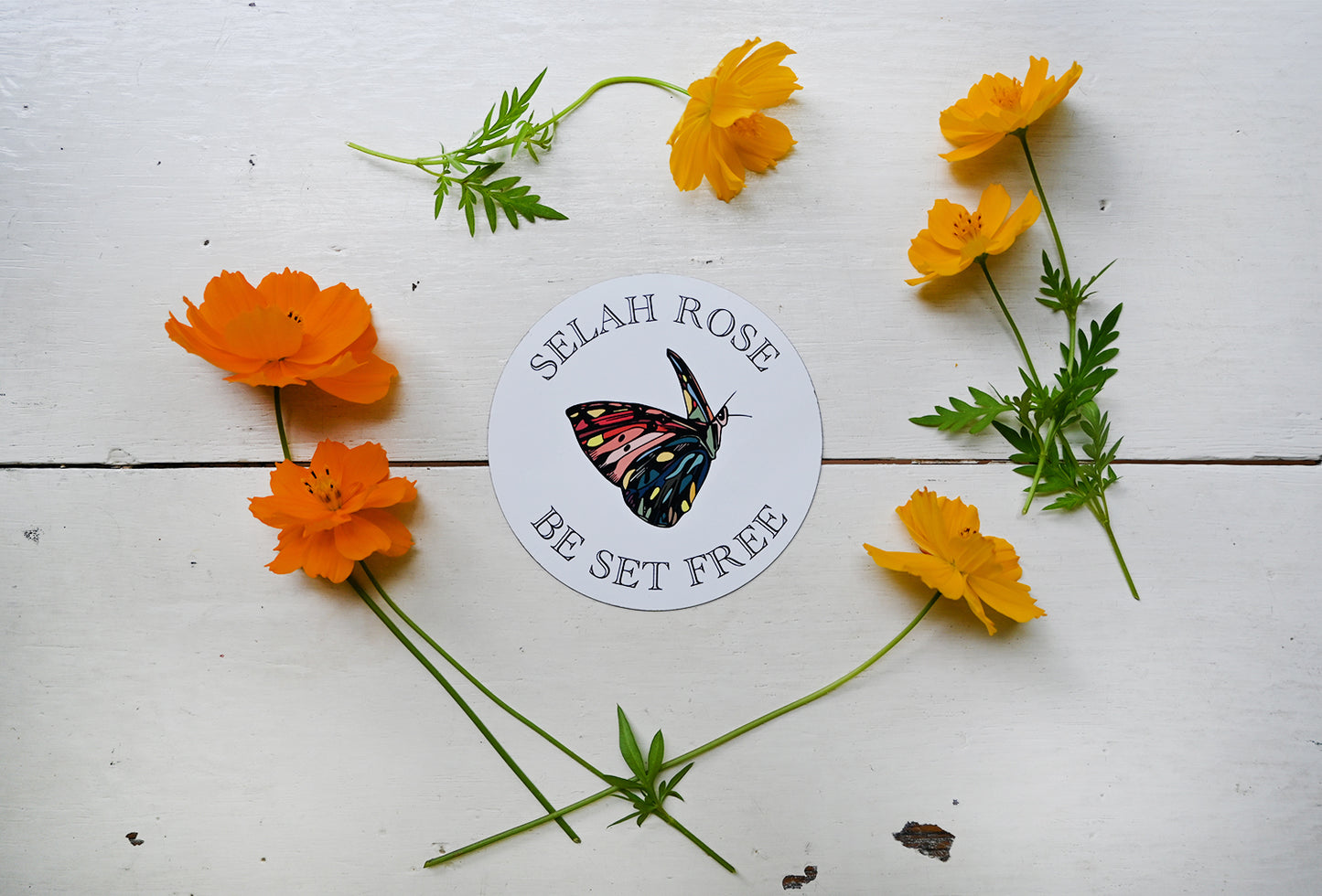 SELAH ROSE 4" Magnet