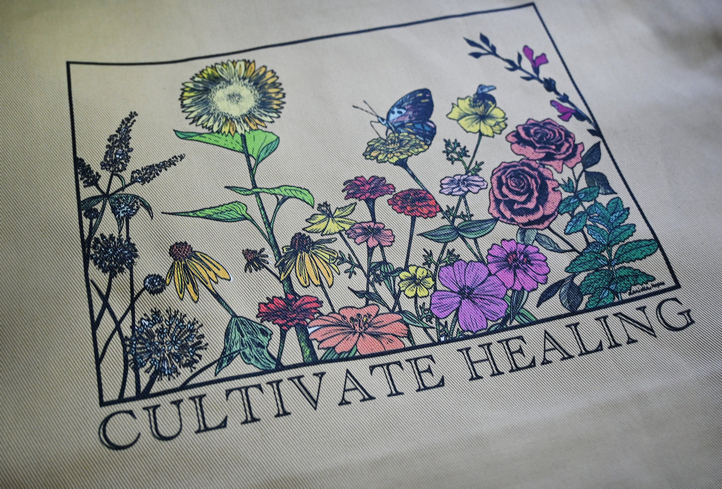 CULTIVATE HEALING Eco Tote Bag
