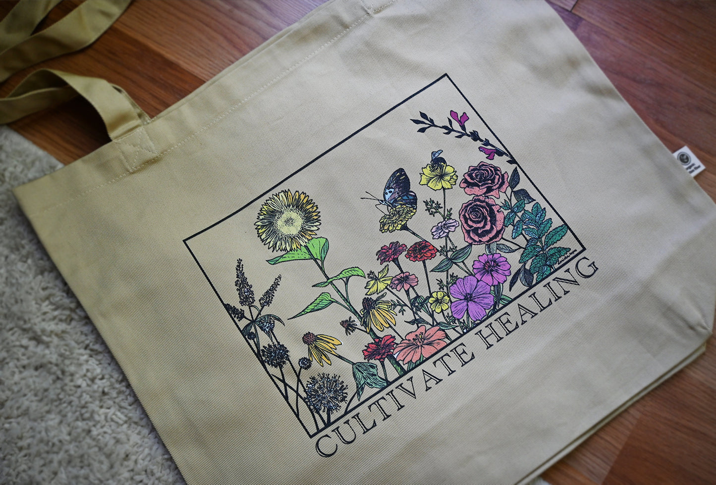 CULTIVATE HEALING Eco Tote Bag