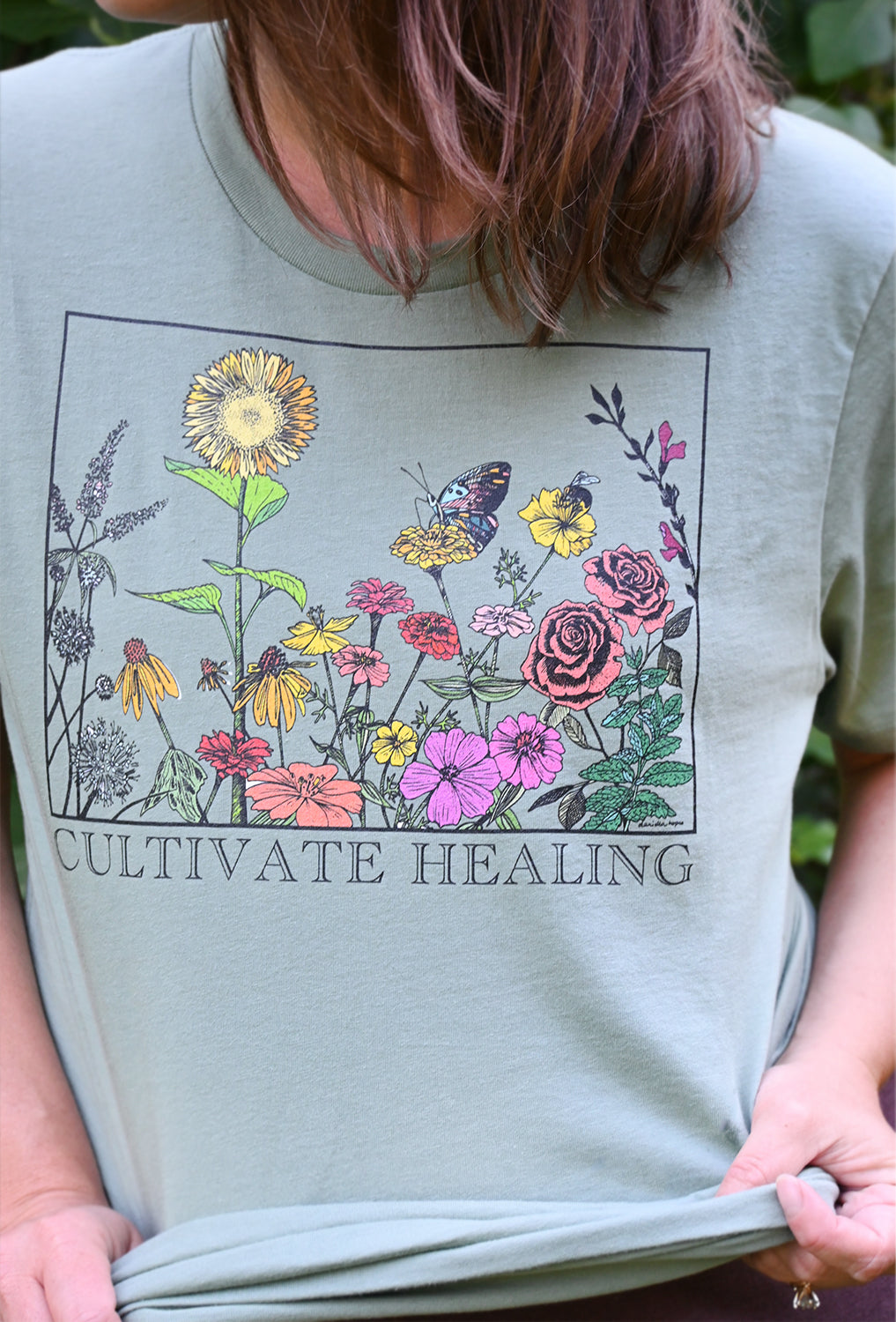 CULTIVATE HEALING Unisex t-shirt