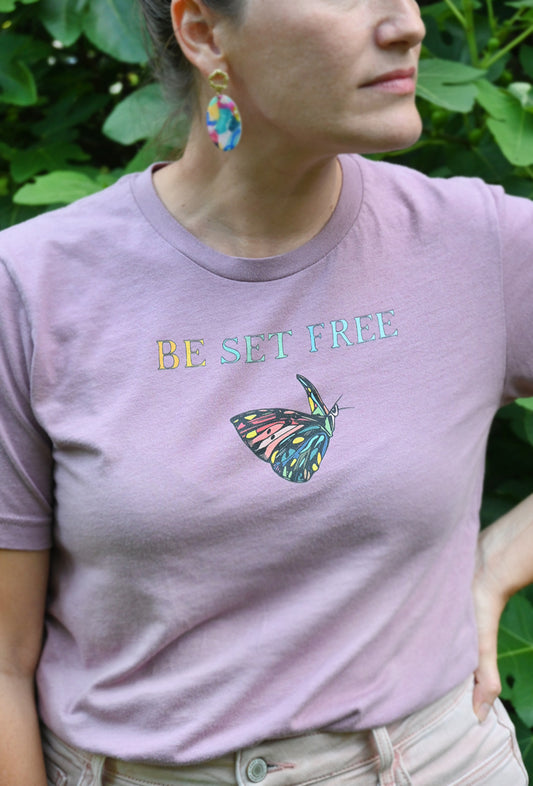 BE SET FREE Unisex t-shirt
