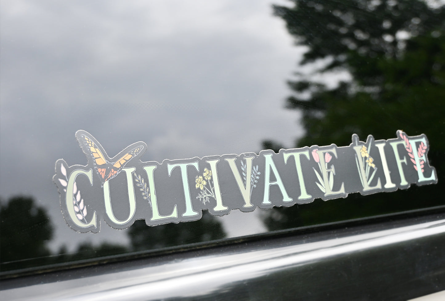 CULTIVATE LIFE Clear Vinyl Stickers