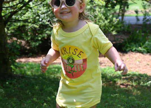ARISE, SHINE Baby short sleeve one piece