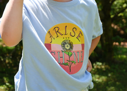 ARISE and SHINE Toddler jersey t-shirt
