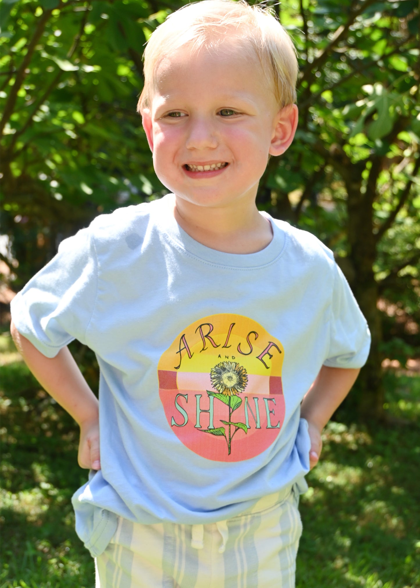 ARISE and SHINE Toddler jersey t-shirt