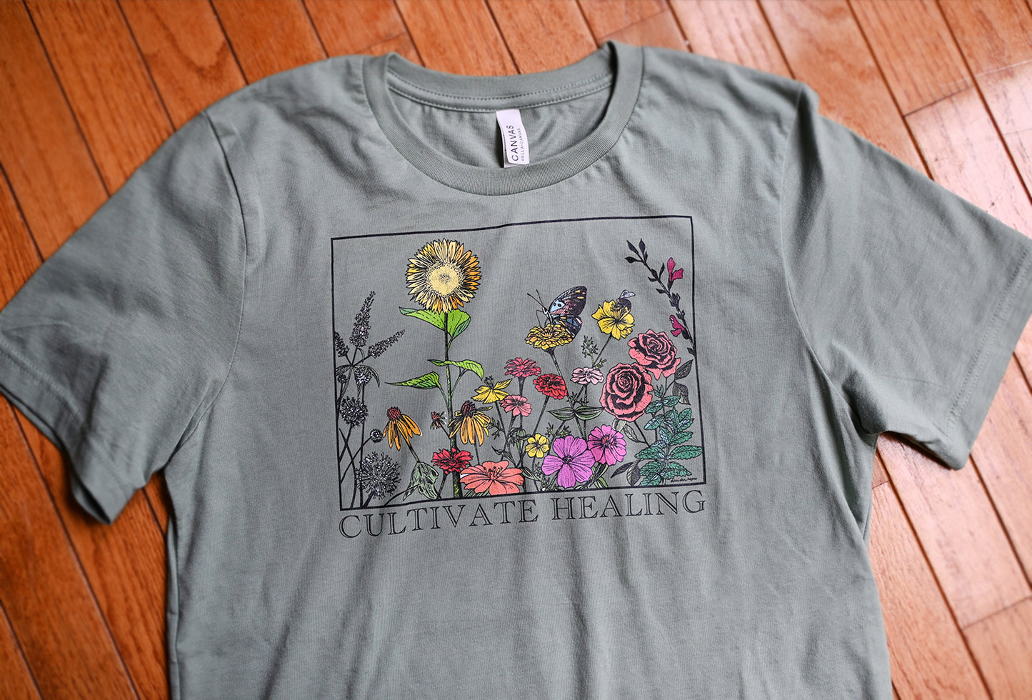 CULTIVATE HEALING Unisex t-shirt