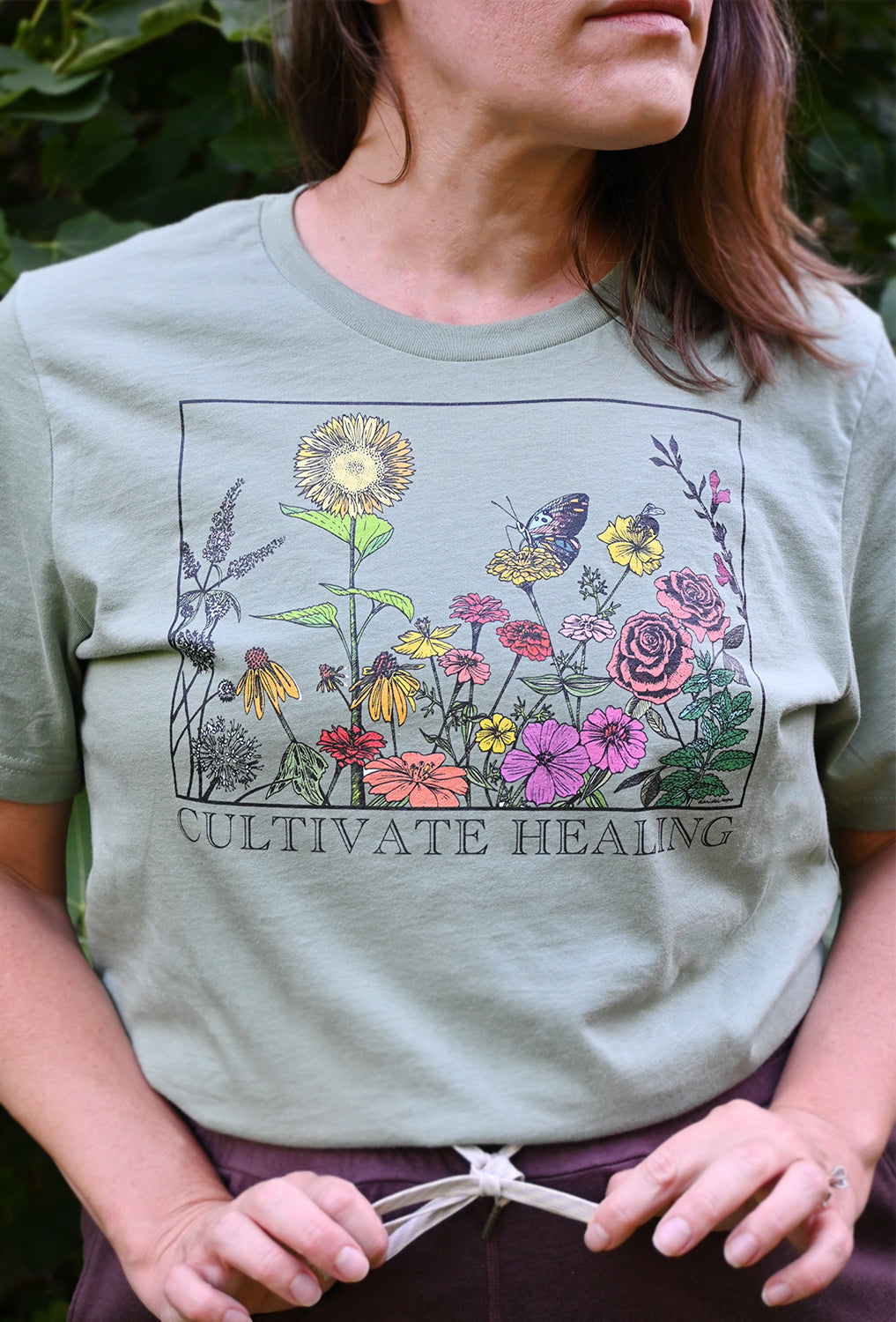 CULTIVATE HEALING Unisex t-shirt